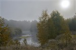 Туман над тихою рекой