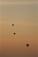 Воздушные шары на закате