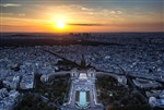 Закат над Парижем
