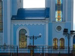 Витражи храма Божъей Матери Умиление в Луганске