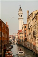 Вид на Rio del Greci. Венеция