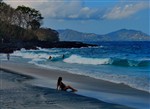 White sand beach Bali