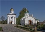 Храм Спаса Преображения и Ефросиньевская (Тёплая) трапезная церковь.