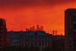 Закат в Москве 14 мая 2020